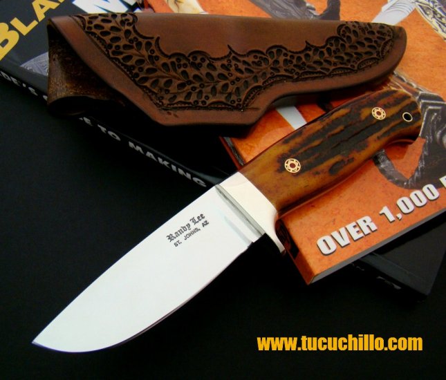 Randy Lee Custom Hunter Hueso Ambar - Haga click a la imagen para cerrar