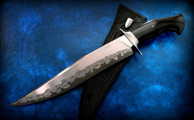 Cas Fighter San Mai Micarta - Haga click a la imagen para cerrar