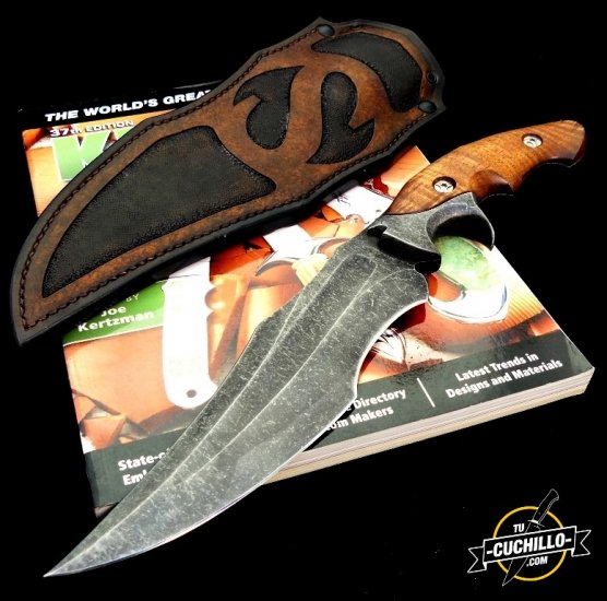 Samuel Lurquin Fighter Sub-Hilt Koa - Haga click a la imagen para cerrar